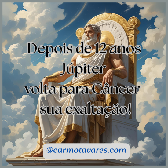 Júpiter em exaltação