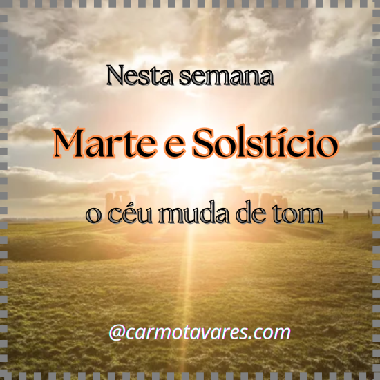 Solstício e Marte